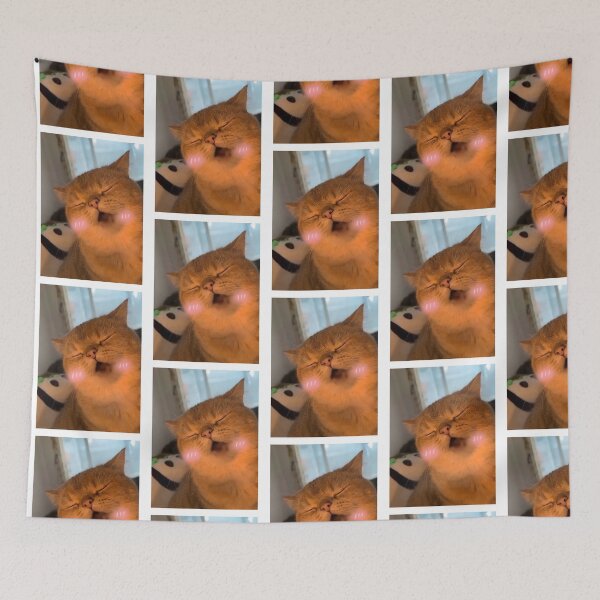 Item preview, Copy of Yapapa Cat Meme Mmmm | Funny Viral AI Ginger Kitty Art designed and sold by kuwagatamushi.