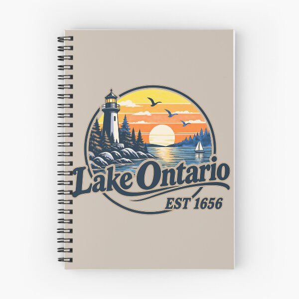 Item preview, Retro Sunset Great Lakes Lake Ontario  designed and sold by gear-posters.