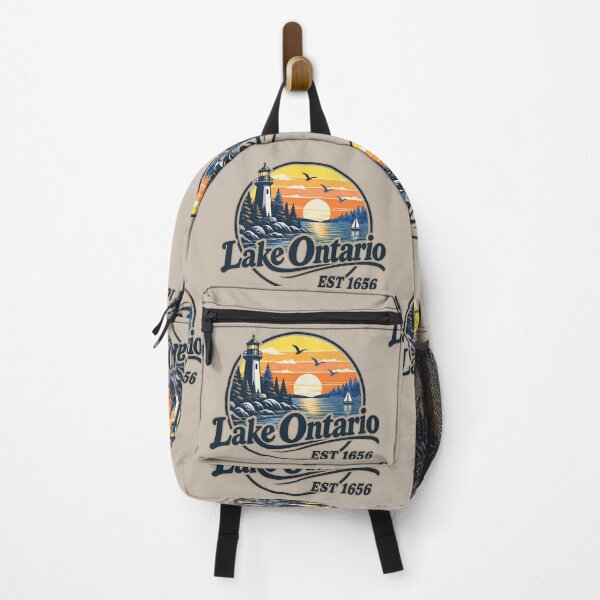Item preview, Retro Sunset Great Lakes Lake Ontario  designed and sold by gear-posters.