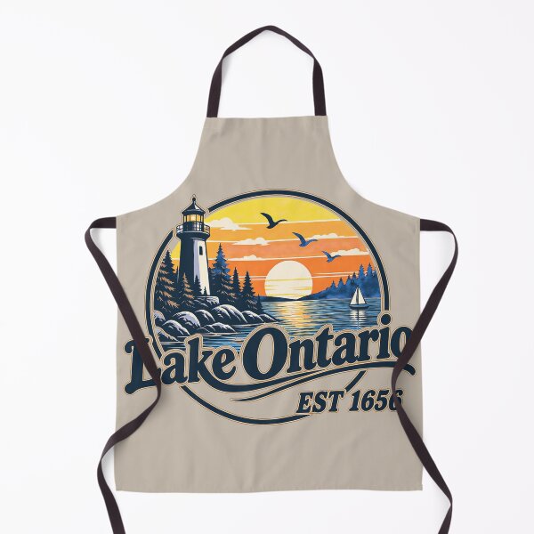 Item preview, Retro Sunset Great Lakes Lake Ontario  designed and sold by gear-posters.