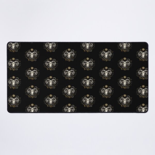 Item preview, Aries zodiac sticker - "Dark Academia" graphic style designed and sold by Dany and Dom.