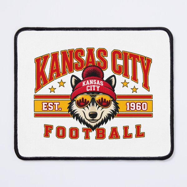 Item preview, Kansas City Football designed and sold by PetalRadiant.