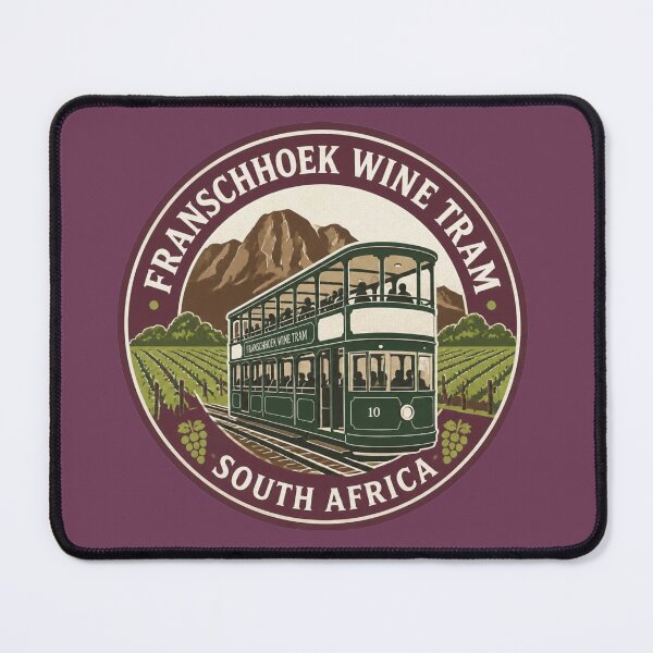 Item preview,  Franschhoek Wine Tram Country Badge designed and sold by The Digital Compass.
