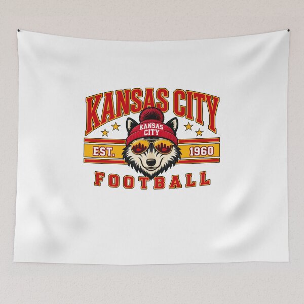 Item preview, Kansas City Football designed and sold by PetalRadiant.