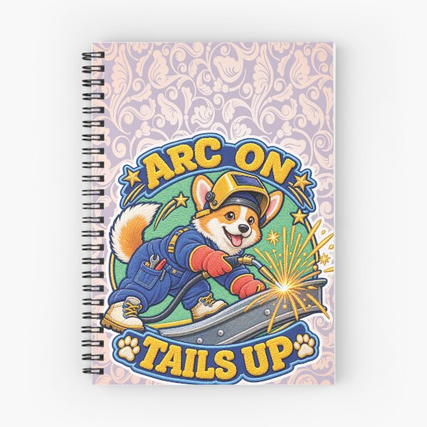 Item preview, Arc On Tails Up Corgi Welder – Labor Day Faux Chenille Patch designed and sold by Jaani-T.