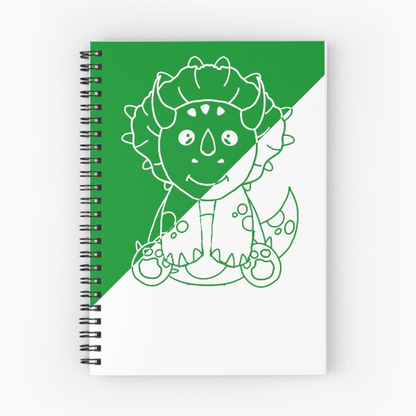 Item preview, Green Dinosaur - Two-Tone Contrast designed and sold by LeRefugedEden.