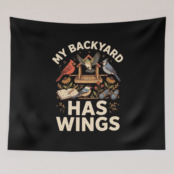 Item preview, My Backyard Has Wings designed and sold by Daily Mood Tees.