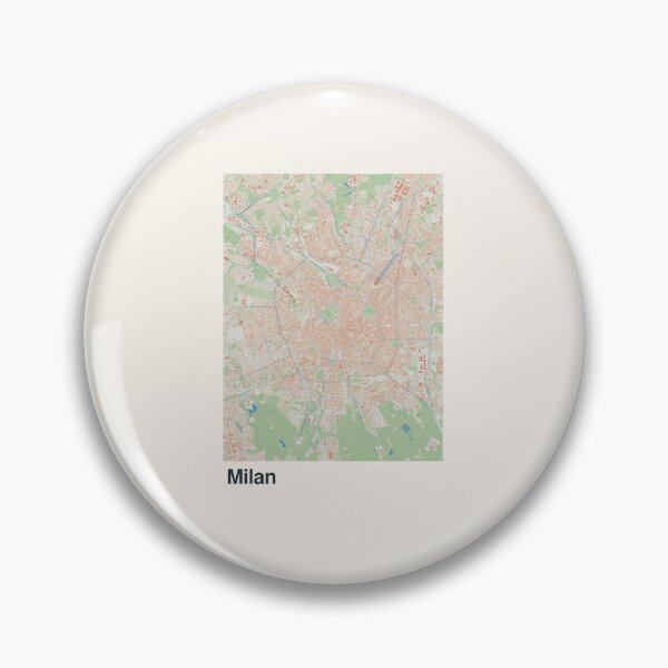 Item preview, Milan Minimalistic Map Art designed and sold by MapsNerd.