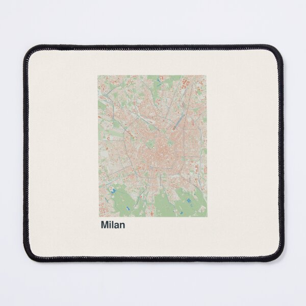 Item preview, Milan Minimalistic Map Art designed and sold by MapsNerd.