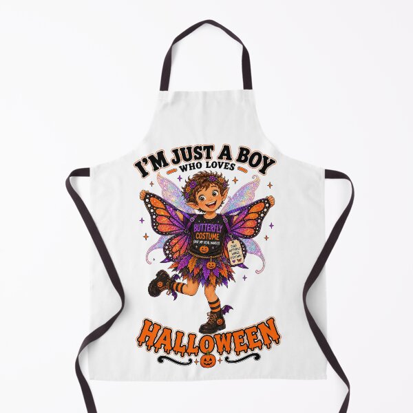 Item preview, ⭐ CRYPT OR TREAT COLLECTION - FAIRY IN BUTTERFLY COSTUME - BOY designed and sold by WheelieGdArt.