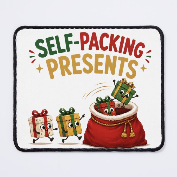 Item preview, Self-Packing Presents | Funny Christmas Gifts designed and sold by MotylekAnia.