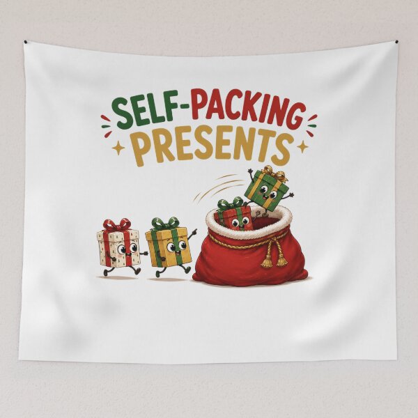 Item preview, Self-Packing Presents | Funny Christmas Gifts designed and sold by MotylekAnia.