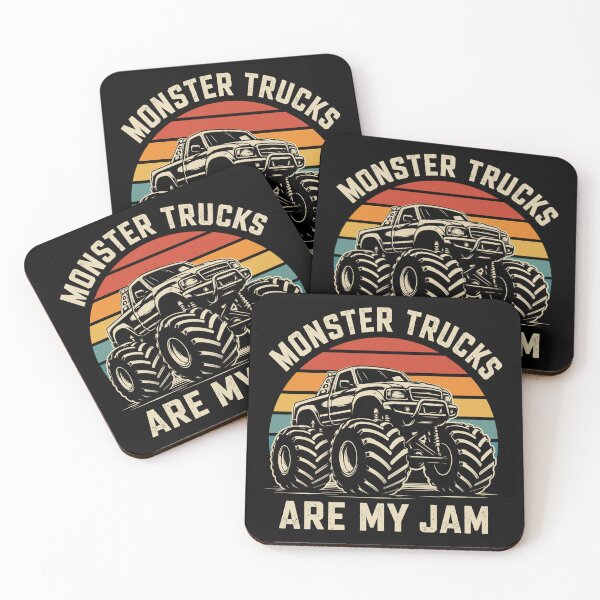 Item preview, Monster Trucks Are My Jam Funny Monster Truck Lover designed and sold by gordonbwyashop.