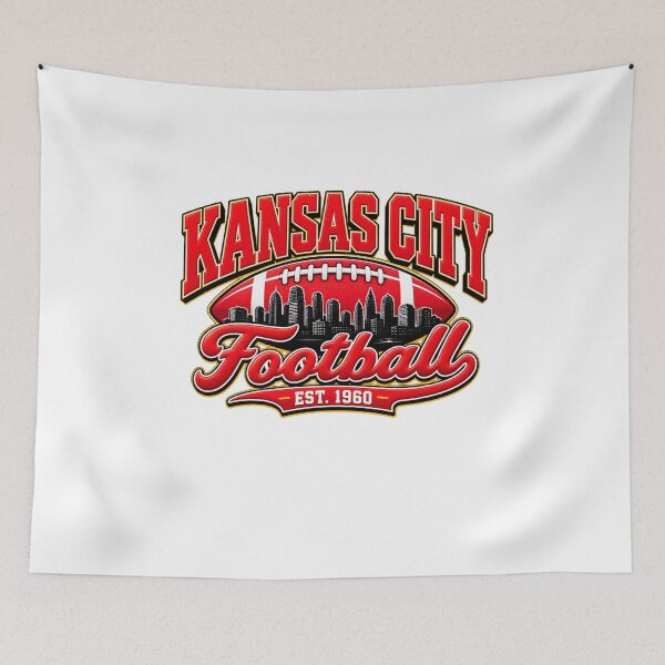 Item preview, Kansas City Football designed and sold by PetalRadiant.