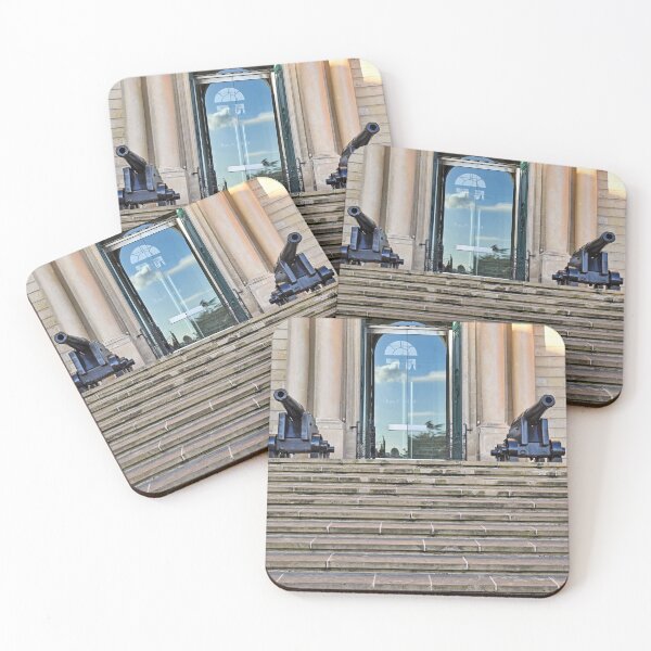 Item preview, Historic Entrance of Auberge de Castille with Antique Cannons, Valletta, Malta designed and sold by goceris.