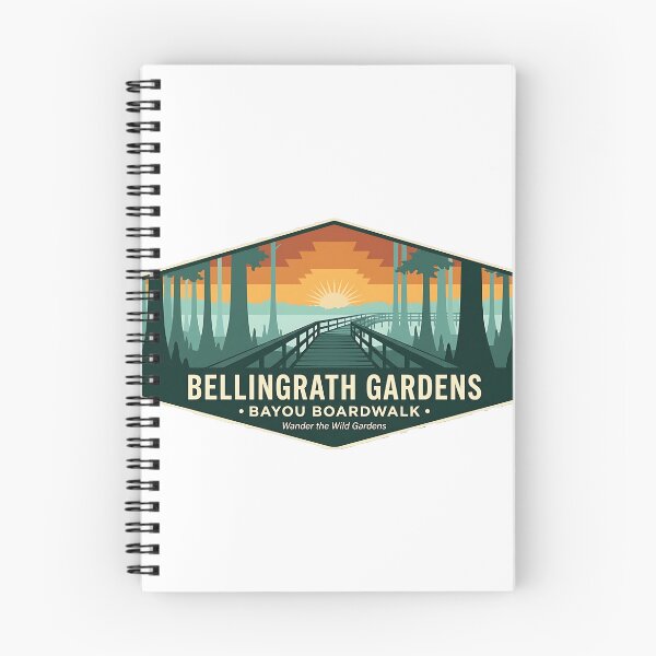 Item preview, Bellingrath Gardens Bayou Boardwalk Hexagon Badge Sticker designed and sold by DetourDgn.