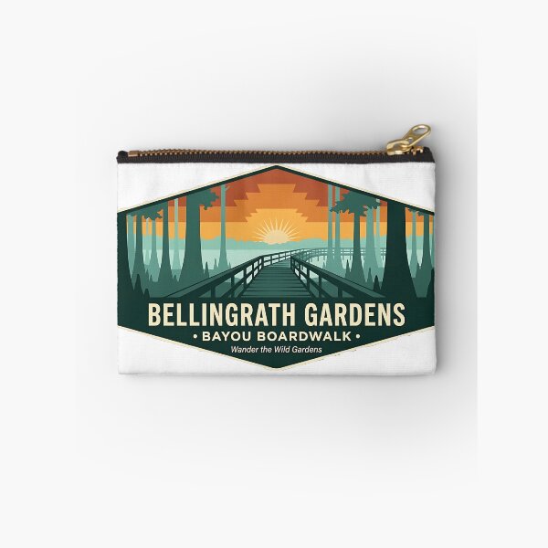 Item preview, Bellingrath Gardens Bayou Boardwalk Hexagon Badge Sticker designed and sold by DetourDgn.