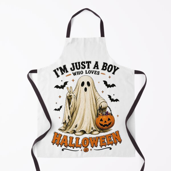 Item preview, ⭐ CRYPT OR TREAT COLLECTION - GHOST IN COSTUME - BOY designed and sold by WheelieGdArt.