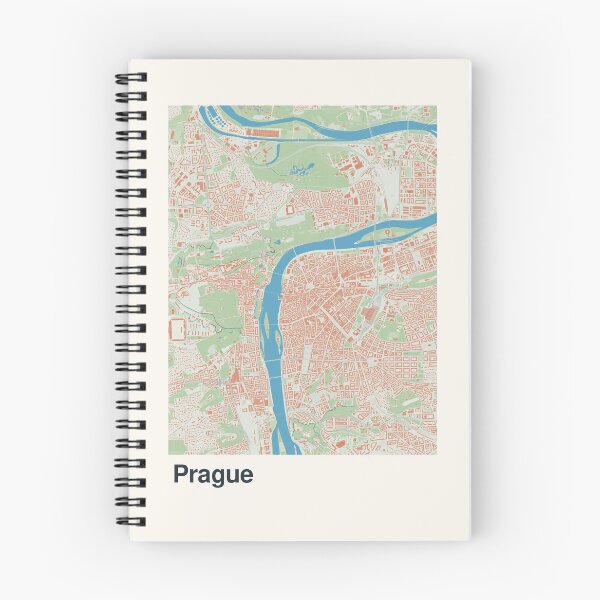 Item preview, Prague Minimalistic Map Art designed and sold by MapsNerd.