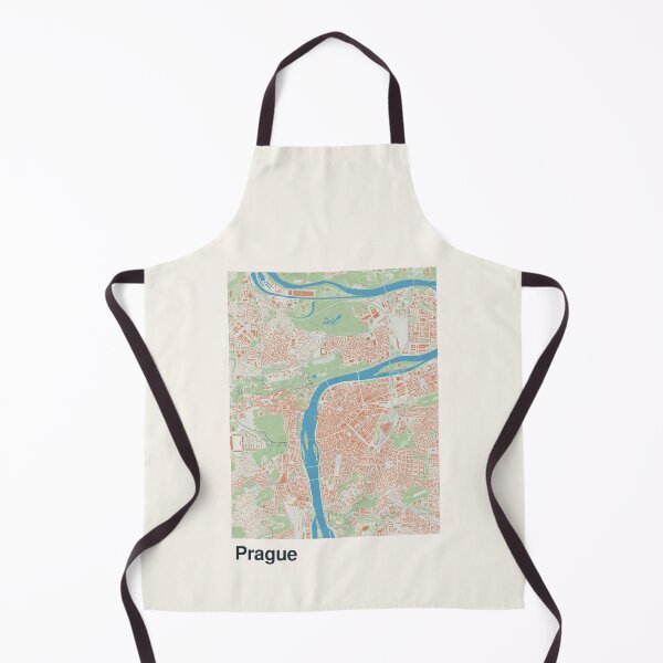 Item preview, Prague Minimalistic Map Art designed and sold by MapsNerd.