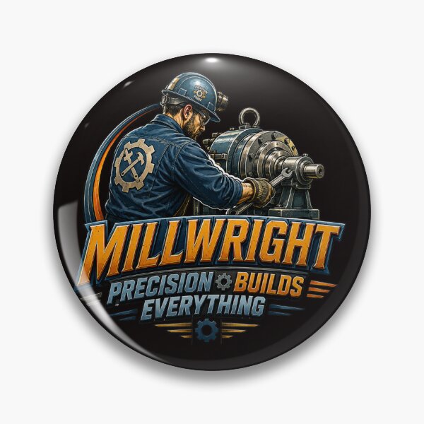 Item preview, Industrial Precision Millwright – Heavy Machinery Specialist designed and sold by Tadeusz1.