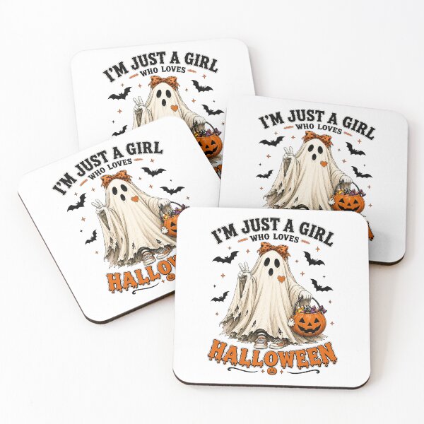 Item preview, ⭐ CRYPT OR TREAT COLLECTION - GHOST IN COSTUME - GIRL designed and sold by WheelieGdArt.