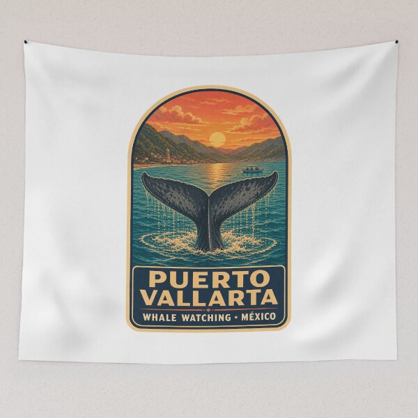 Item preview, Puerto Vallarta Whale Watching designed and sold by BeachWhisper.
