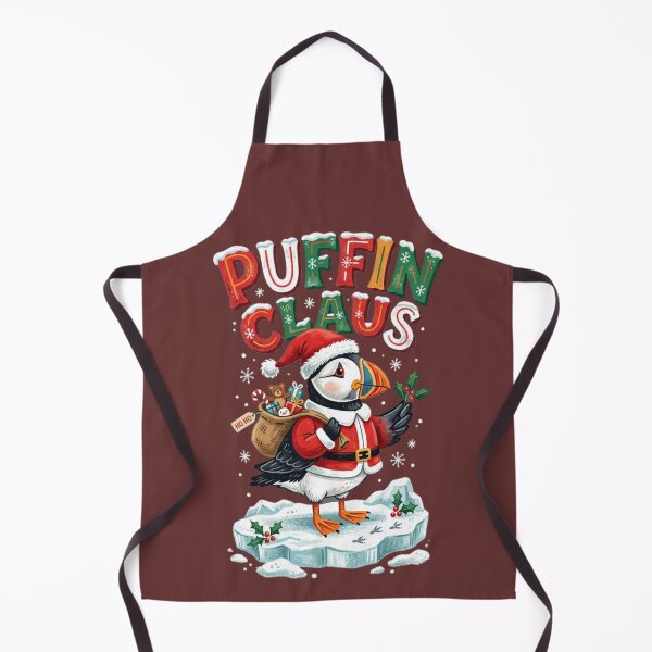 Aperçu de l'œuvre Noël de Puffin Claus créée et vendue par PunchDrop.