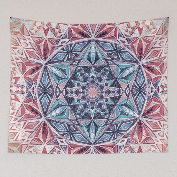 Item preview, Blue Crystal Mandala designed and sold by Cveti Dinkova.