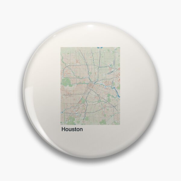 Item preview, Houston Minimalistic Map Art designed and sold by MapsNerd.