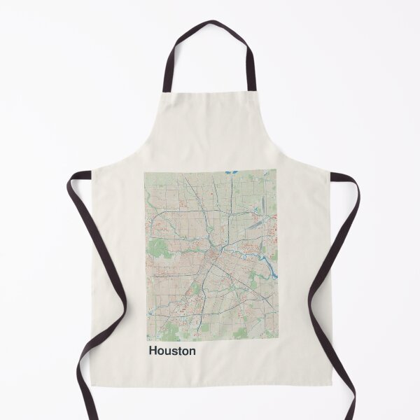 Item preview, Houston Minimalistic Map Art designed and sold by MapsNerd.