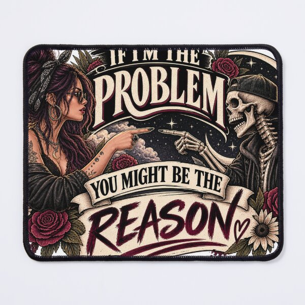 Item preview, If I'm the problem, you might be the reason designed and sold by TheWildLanding.
