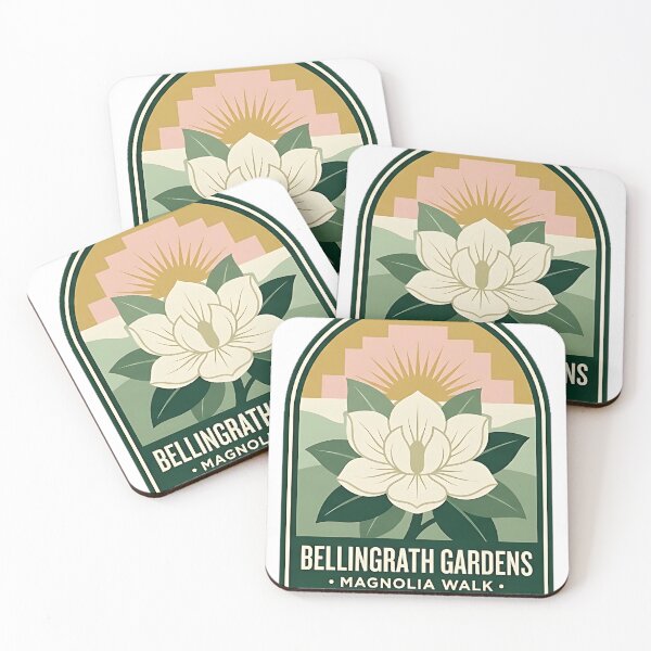 Item preview, Bellingrath Gardens Magnolia Walk Arch Badge Sticker designed and sold by DetourDgn.