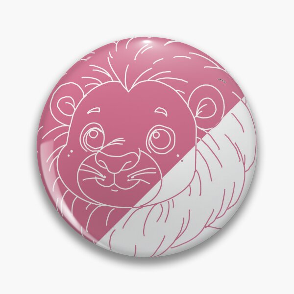 Item preview, Pink Lion - Two-tone Contrast designed and sold by LeRefugedEden.