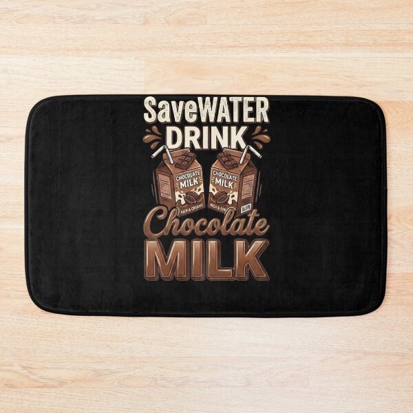 Item preview, Save Water Drink Chocolate Milk Funny Beverage Lover Humor designed and sold by w66aboo.