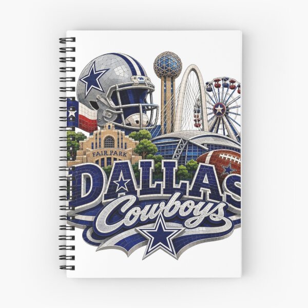 Item preview, Mosaic Dallas Skyline Sports Fan Landmark Collage designed and sold by BlasiseDS.