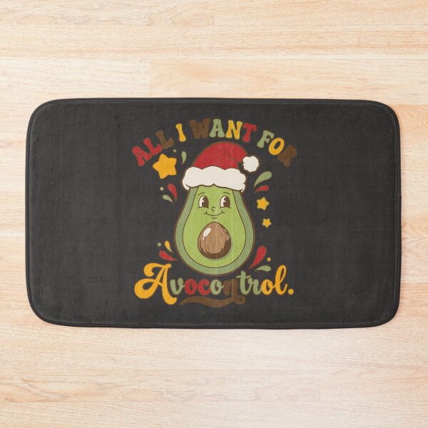 Item preview, All I Want For Christmas Is Avocontrol Christmas Avocado 70s. Dark Color Edition designed and sold by Shyla Marsare.
