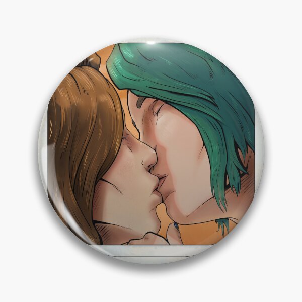 Item preview, Time Kiss - Life is Strange ~ Max and Chloe Life is Strange Fan Art Polaroid designed and sold by TimberW0lf Studios.