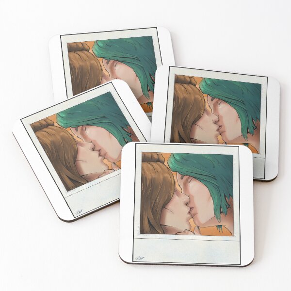 Item preview, Time Kiss - Life is Strange ~ Max and Chloe Life is Strange Fan Art Polaroid designed and sold by TimberW0lf Studios.