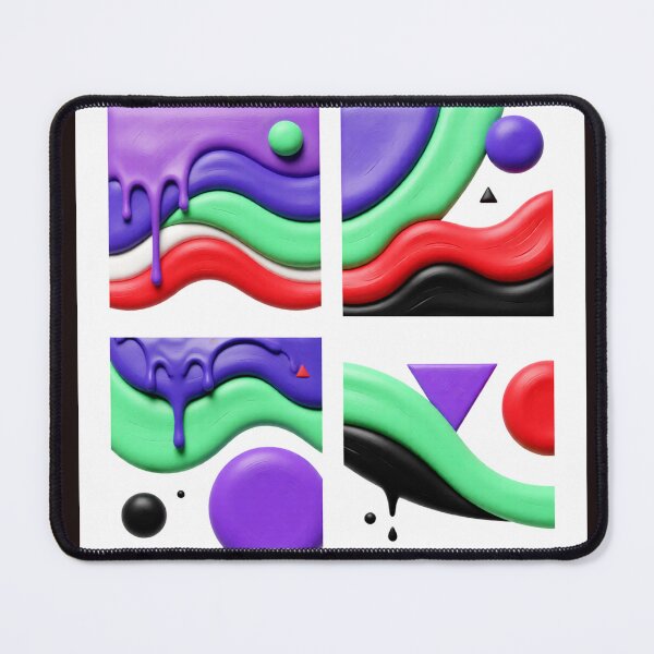 Item preview, liquid dimensions C colorful geometric abstract design designed and sold by SmashingDeals.