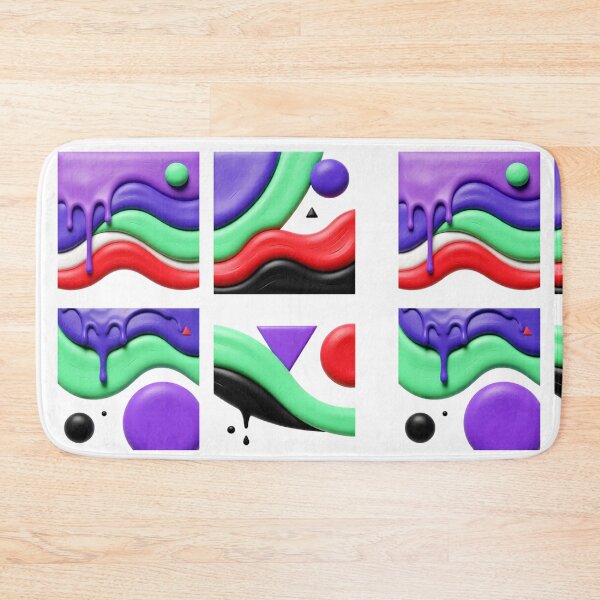 Item preview, liquid dimensions C colorful geometric abstract design designed and sold by SmashingDeals.