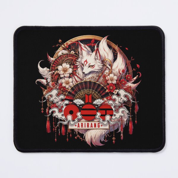 Item preview, BTS Arirang Comeback Vintage Fan Design – White Fox Spirit designed and sold by Kimheawon.