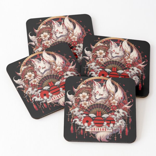 Item preview, BTS Arirang Comeback Vintage Fan Design – White Fox Spirit designed and sold by Kimheawon.