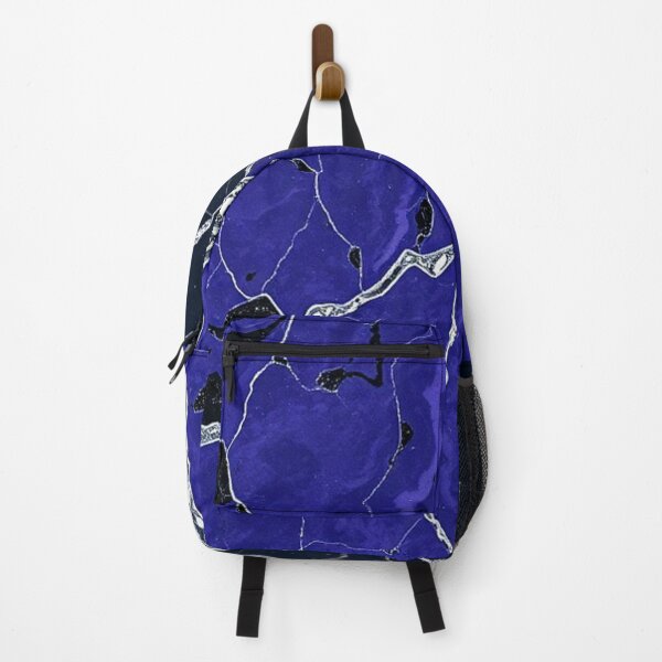 Item preview, Cobalt Navy Crackle Marble Field designed and sold by IntelliMindDesigns.