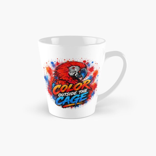 Item preview, Made to Stand Out – Bold Macaw Street Art Design designed and sold by SidneiSampaioStudio.