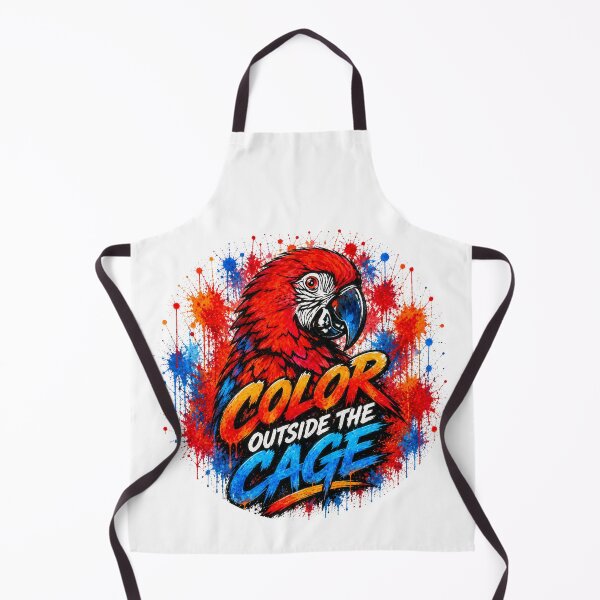 Item preview, Made to Stand Out – Bold Macaw Street Art Design designed and sold by SidneiSampaioStudio.