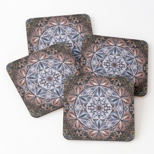 Item preview, Brown Crystal Mandala designed and sold by Cveti Dinkova.