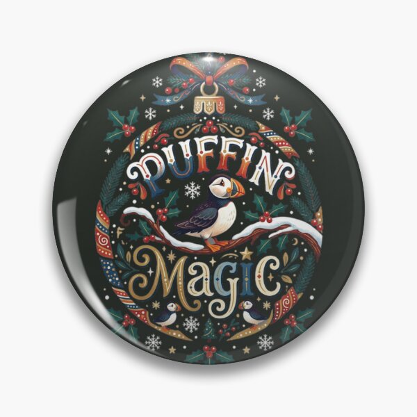 Item preview, Puffin Magic Christmas designed and sold by PunchDrop.