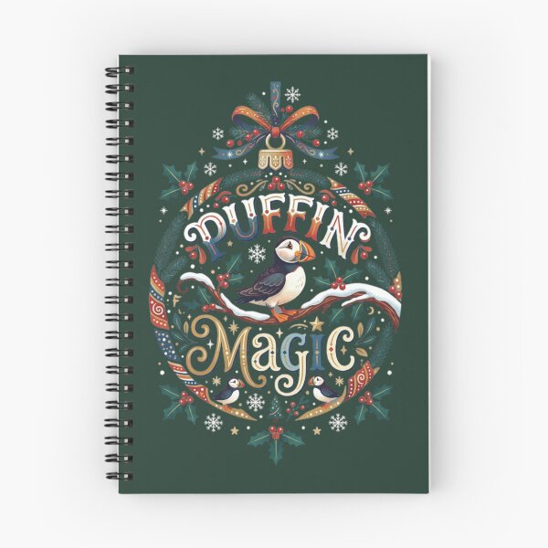 Item preview, Puffin Magic Christmas designed and sold by PunchDrop.
