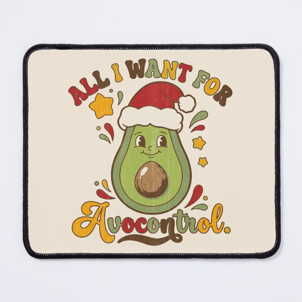 Item preview, All I Want For Christmas Is Avocontrol Christmas Avocado 70s. Light Color Edition designed and sold by Shyla Marsare.